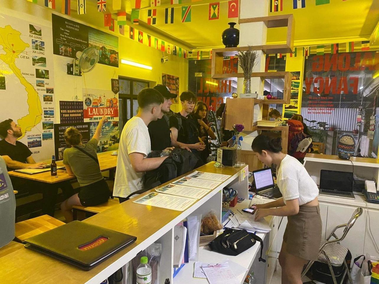 Ha Long Fancy Hostel With Vegetarian And Vegan Restaurant Exterior foto